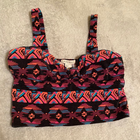 Colorful Bralette/Crop Top - Picture 1 of 5